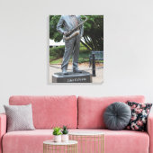 John Coltrane Canvas Afdruk (Insitu (Woonkamer))