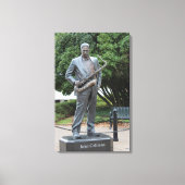 John Coltrane Canvas Afdruk (Voorkant)