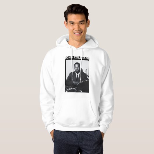 John Coltrane Hoodie (Voorkant volledig)