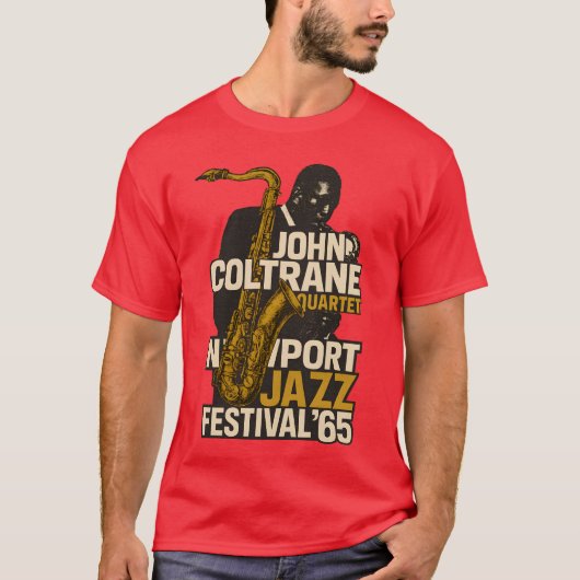 John Coltrane Kwartet T-shirt (Voorkant)