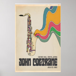 John Coltrane, Live in Japan 1966, Originele Print