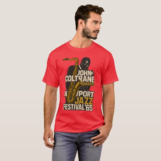 John Coltrane Quartet T-shirt (Voorkant volledig)