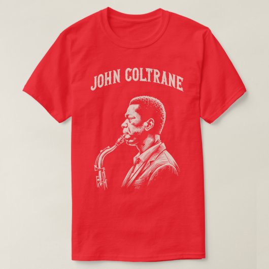 John Coltrane T-shirt (Design voorkant)