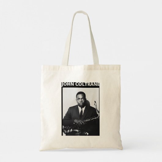 John Coltrane Tote Bag (Achterkant)