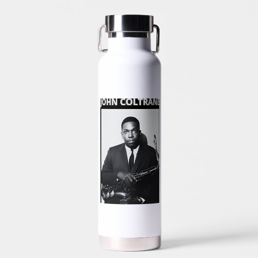 John Coltrane Waterfles (Voorkant)