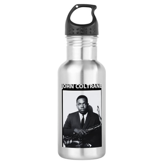 John Coltrane Waterfles (Voorkant)