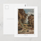 John Constable #138-2 - Kunstmatig Briefkaart (Voorkant / Achterkant)