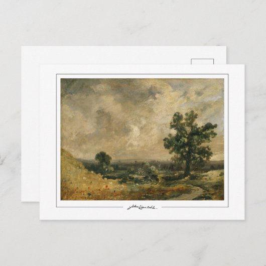 John Constable #14 - Fine Art Briefkaart (Voorkant / Achterkant)