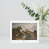 John Constable #16-2 - Briefkaart met fijne kunst (Staand voorkant)
