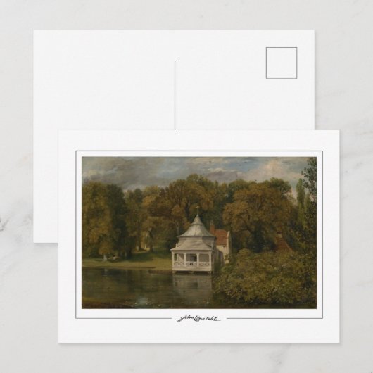 John Constable #17-2 - Briefkaart met fijne kunst (Voorkant / Achterkant)