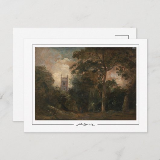 John Constable #17 - Fine Art Briefkaart (Voorkant / Achterkant)