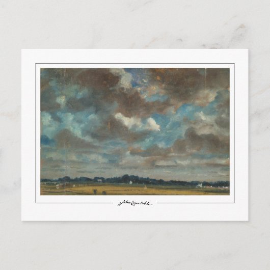 John Constable #21 - Briefkaart met fijne kunst (Voorkant)
