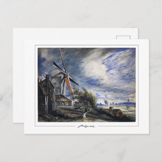 John Constable #243-2 - Kunstkaart Briefkaart (Voorkant / Achterkant)