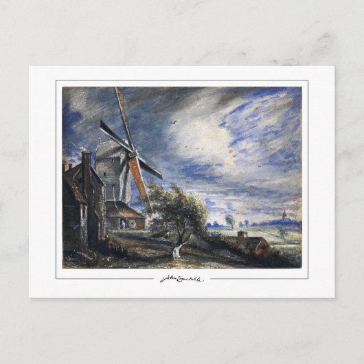 John Constable #243-2 - Kunstmatig Briefkaart (Voorkant)