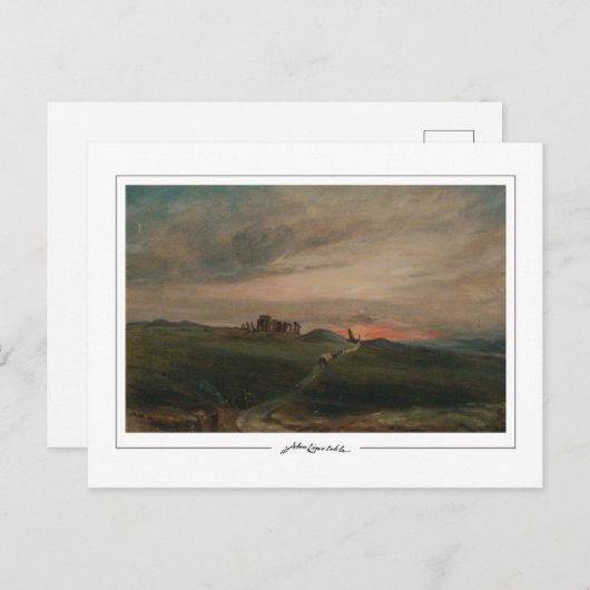 John Constable #29-2 - Kunstkaart Briefkaart (Voorkant / Achterkant)