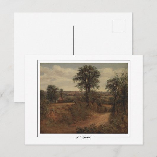 John Constable #29 - Fine Art Briefkaart (Voorkant / Achterkant)