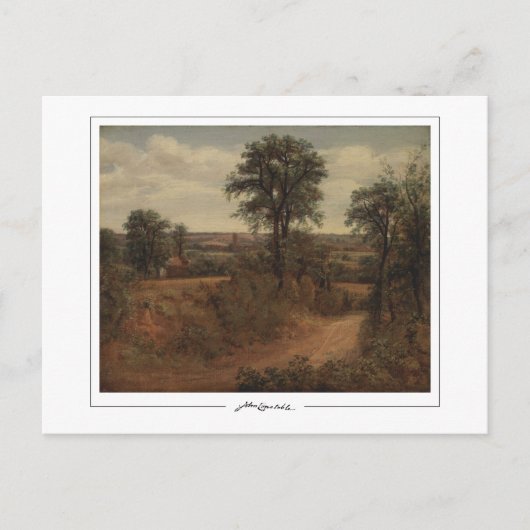 John Constable #29 - Kunstkaart Briefkaart (Voorkant)