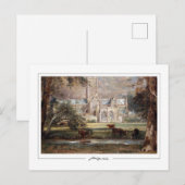 John Constable #313-2 - Kunstmatig Briefkaart (Voorkant / Achterkant)