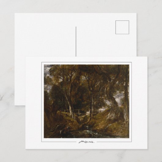 John Constable #31-2 - Briefkaart met fijne kunst (Voorkant / Achterkant)