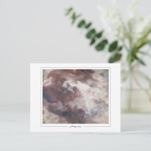 John Constable #33-2 - Briefkaart met fijne kunst (Staand voorkant)