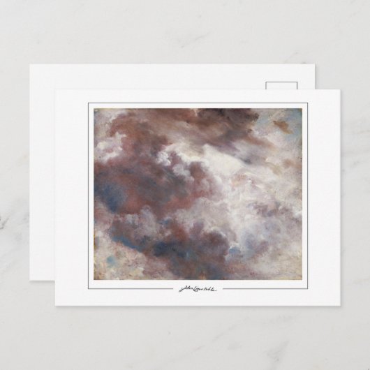 John Constable #33-2 - Briefkaart met fijne kunst (Voorkant / Achterkant)