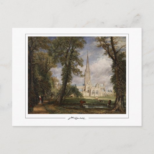 John Constable #34 - Kunstkaart Briefkaart (Voorkant)