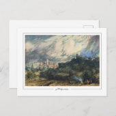 John Constable #367-2 - Kunstmatig Briefkaart (Voorkant / Achterkant)
