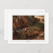 John Constable #391-2 - Kunstmatig Briefkaart (Voorkant / Achterkant)