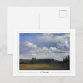 John Constable #396-2 - Kunstmatig Briefkaart (Voorkant / Achterkant)