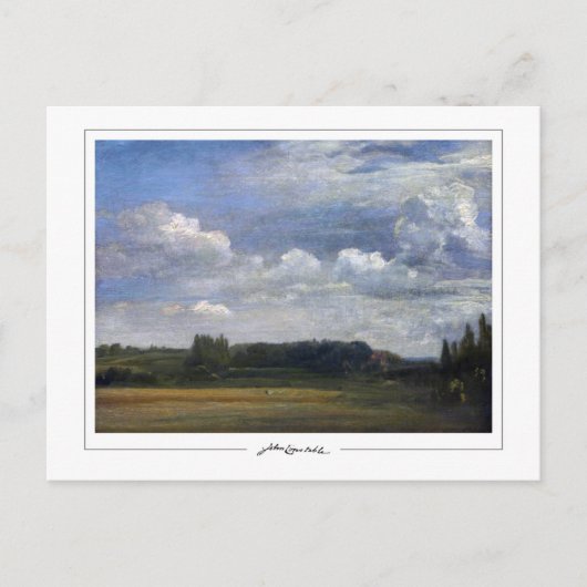 John Constable #396-2 - Kunstmatig Briefkaart (Voorkant)