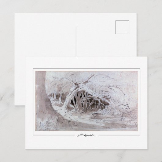 John Constable #439 - Briefkaart met fijne kunst (Voorkant / Achterkant)