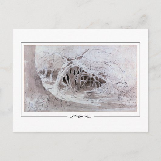 John Constable #439 - Briefkaart met fijne kunst (Voorkant)