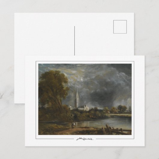 John Constable #47-2 - Kunstpostkaart Briefkaart (Voorkant / Achterkant)