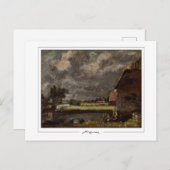 John Constable #480-2 - Kunstmatig Briefkaart (Voorkant / Achterkant)