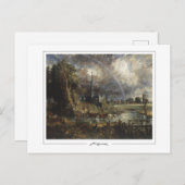 John Constable #520-2 - Kunstmatig Briefkaart (Voorkant / Achterkant)