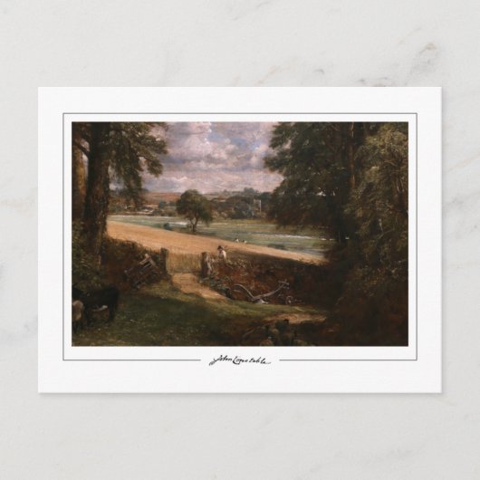 John Constable #528-2 - Kunstmatig Briefkaart (Voorkant)