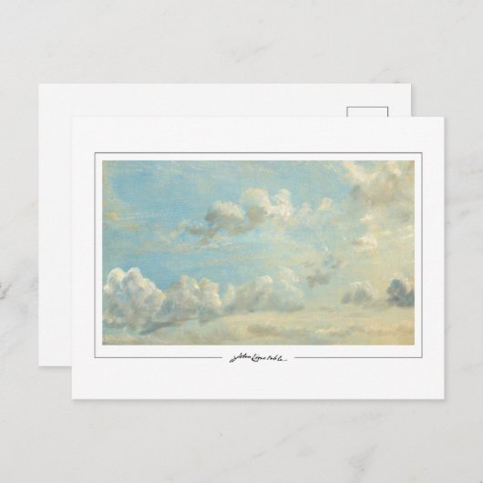 John Constable #538-2 - Kunstmatig Briefkaart (Voorkant / Achterkant)