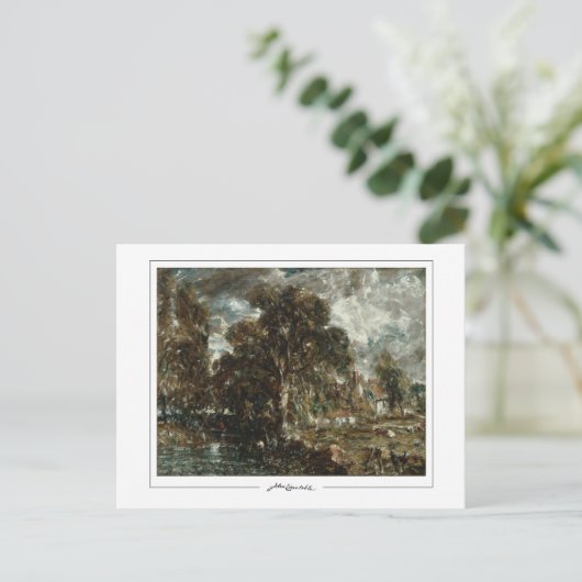 John Constable #9 - Fine Art Briefkaart (Staand voorkant)
