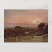 John Constable | A Hayfield nabij East Bergholt op Briefkaart (Voorkant)