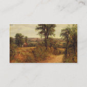 John Constable | A Lane nabij Dedham, c.1802 (olie Visitekaartje (Achterkant)