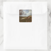 John Constable | Branch Hill Pond, Hampstead Heath Vierkante Sticker (Tas)