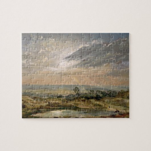 John Constable | Branch Hill Pond, Hampstead Legpuzzel (Horizontaal)