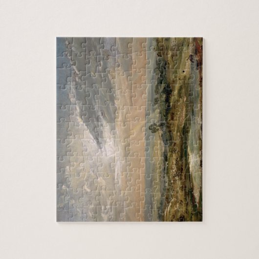 John Constable | Branch Hill Pond, Hampstead Legpuzzel (Verticaal)