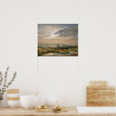 John Constable | Branch Hill Pond, Hampstead Poster (Keuken)