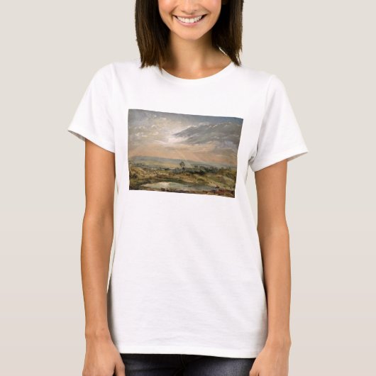 John Constable | Branch Hill Pond, Hampstead T-shirt (Voorkant)