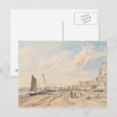 John Constable - Brighton Beach Kijkend West Briefkaart (Voorkant / Achterkant)