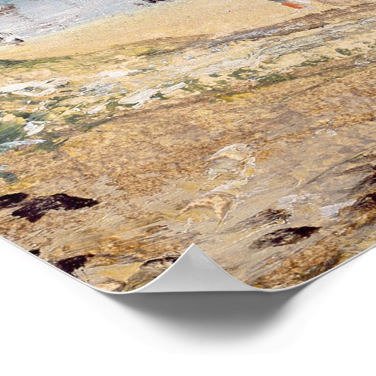 John Constable | Brighton Beach (olie op doek) Poster (Hoek)