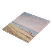 John Constable | Brighton Beach (olie op doek) Tegeltje (Zijkant)