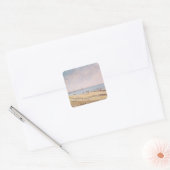John Constable | Brighton Beach (olie op doek) Vierkante Sticker (Envelop)