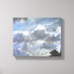  John Constable Cloud Studie Canvas Afdruk